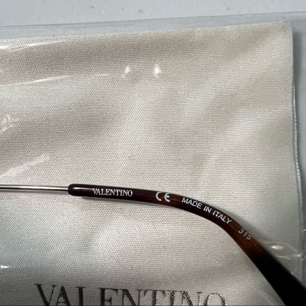 Valentino Silver Aviator Sunglasses - Picture 11 of 16